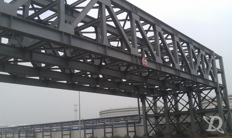 天津塘沽港码头公司管廊钢结构项目